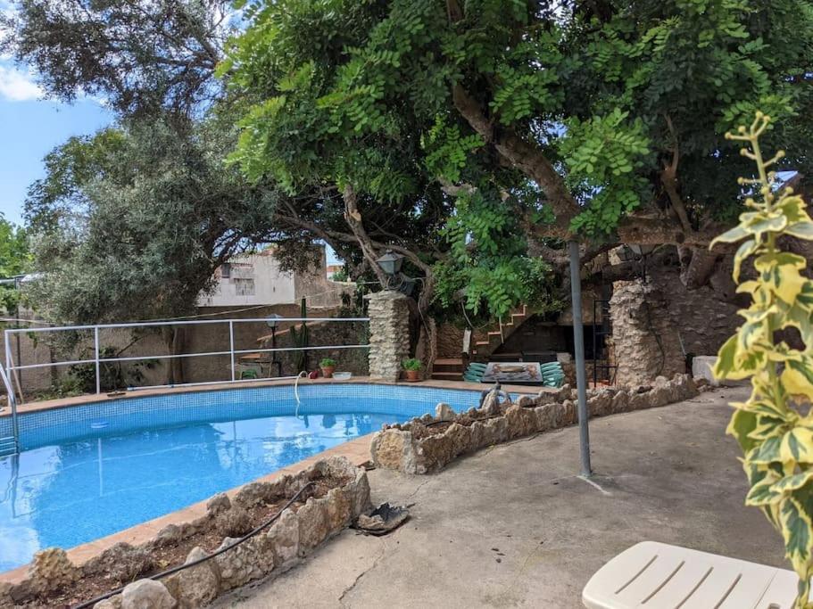 Casa Rural Frente Al Mar La Toscana Les Cases d'Alcanar Ngoại thất bức ảnh